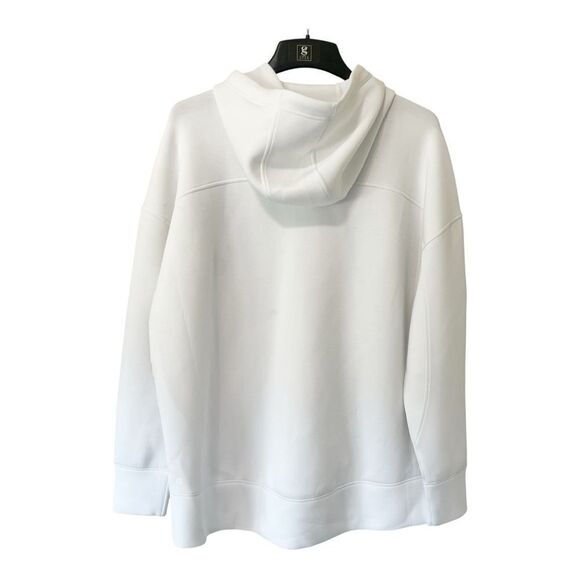 Zella Women’s Oversized White Soft Cozy Zip Up Hoodie Jacket Size Large NWT - Picture 5 of 9